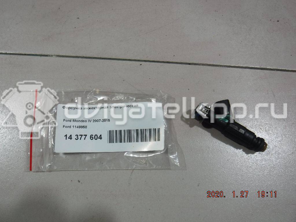 Фото Форсунка инжекторная электрическая  1149958 для Ford Fiesta / Focus / C-Max / Galaxy / S-Max {forloop.counter}}