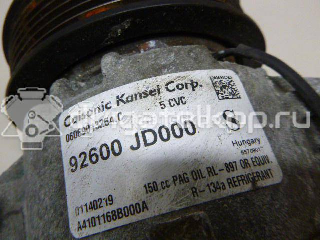 Фото Компрессор системы кондиционирования  92600JD000 для Nissan Terrano / Primastar X83 / X-Trail / Qashqai {forloop.counter}}