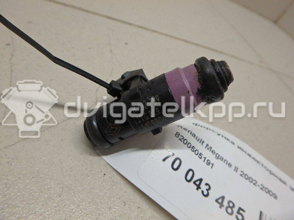 Фото Форсунка инжекторная электрическая  8200505191 для Renault Modus Grand F Jp0 / Megane / Clio / Laguna / Scénic {forloop.counter}}