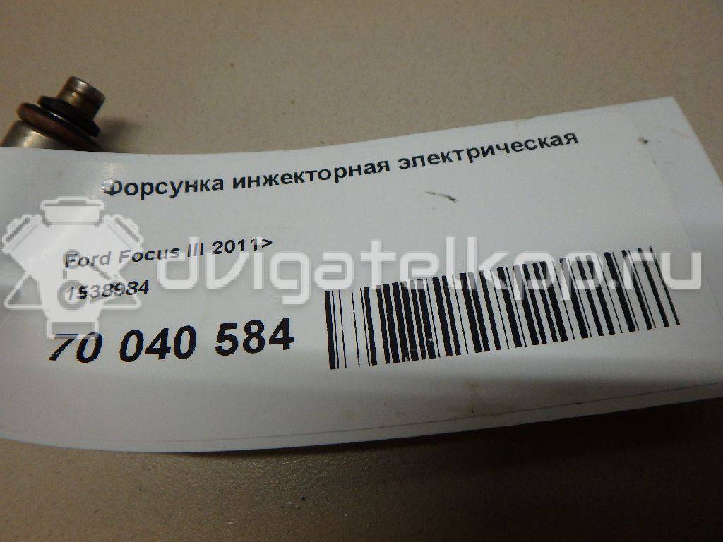 Фото Форсунка инжекторная электрическая  1538984 для Ford Fiesta / Focus / C-Max / Grand / B-Max Jk {forloop.counter}}