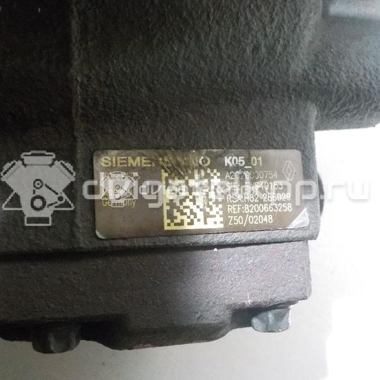 Фото ТНВД  8200663258 для Renault Modus Grand F Jp0 / Megane / Clio / Laguna / Scénic