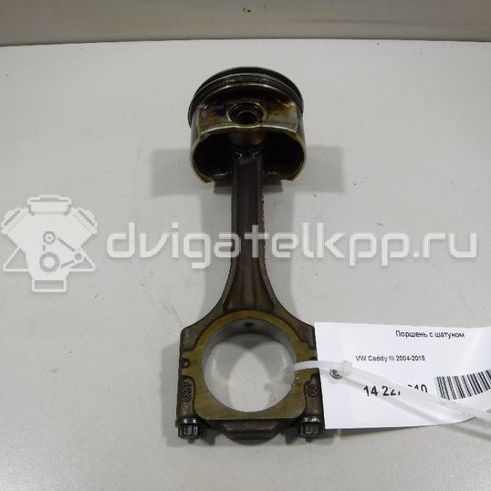 Фото Поршень с шатуном для двигателя CBZB для Skoda / Volkswagen 105 л.с 8V 1.2 л бензин