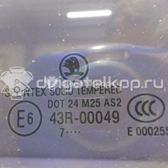 Фото Стекло двери задней левой (форточка)  1U4845215D для Skoda Octavia