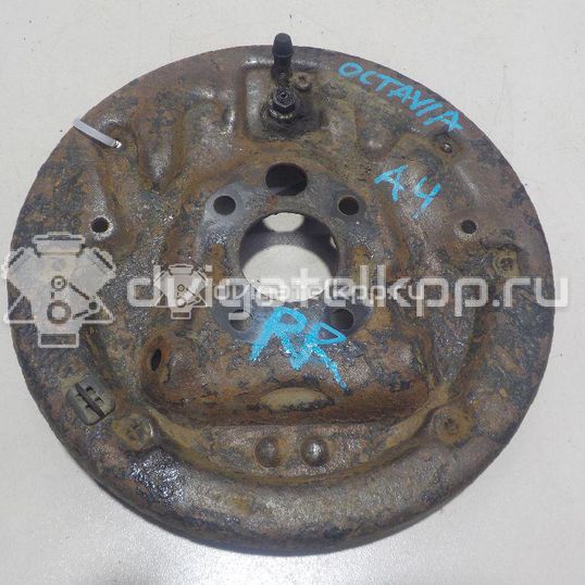 Фото Щит опорный задний правый  1J0609426C для Skoda Roomster 5J / Octavia / Octaviaii 1Z3