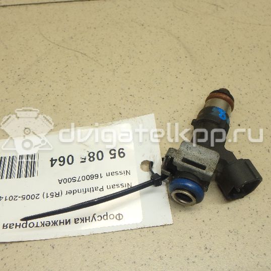 Фото Форсунка инжекторная электрическая для двигателя VK56DE для Infiniti / Nissan 305-322 л.с 32V 5.6 л Бензин/спирт 166007S00A