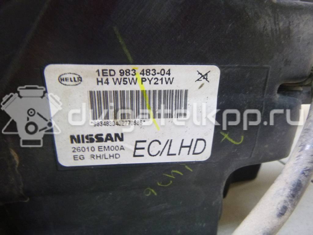 Фото Фара правая  26010EM00A для Nissan Tiida {forloop.counter}}