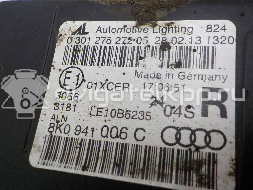 Фото Фара правая  8K0941044C для Audi A4 {forloop.counter}}