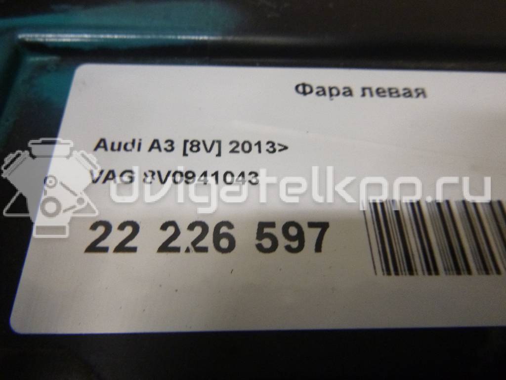 Фото Фара левая  8V0941043 для Audi A3 {forloop.counter}}