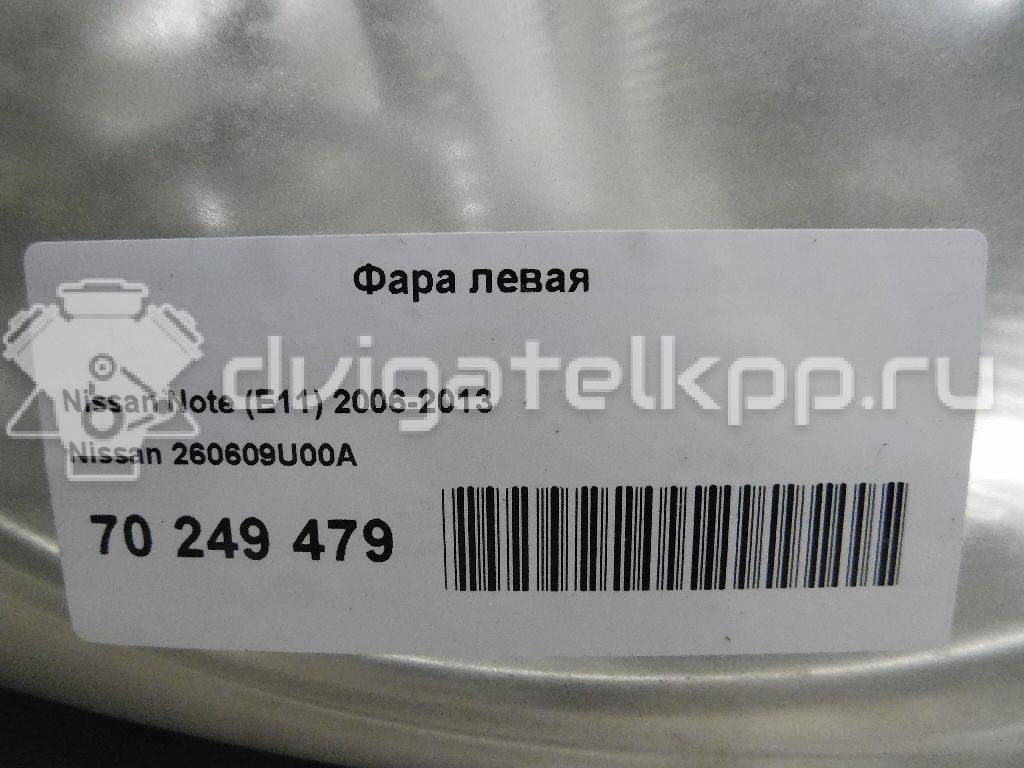 Фото Фара левая  260609u00a для Nissan Note {forloop.counter}}