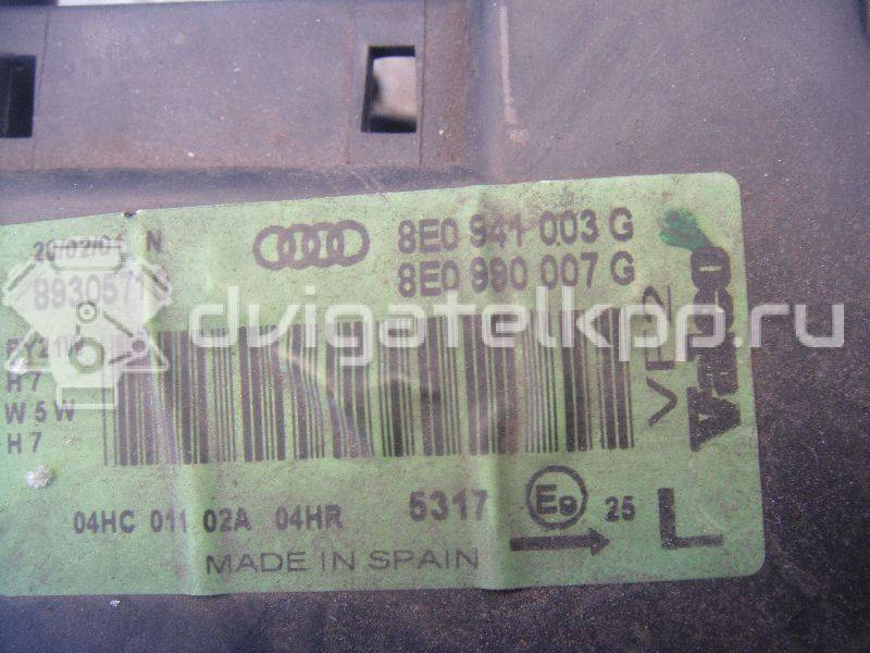 Фото Фара левая  8e0941029d для Audi A4 {forloop.counter}}