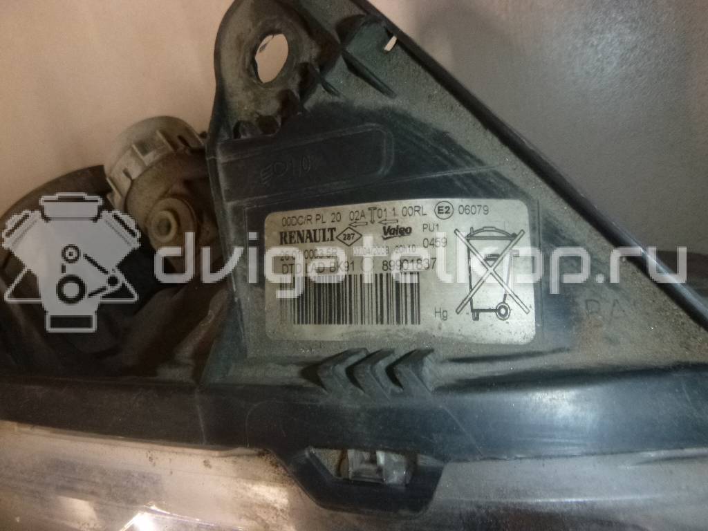 Фото Фара правая  260100040R для Renault Laguna {forloop.counter}}