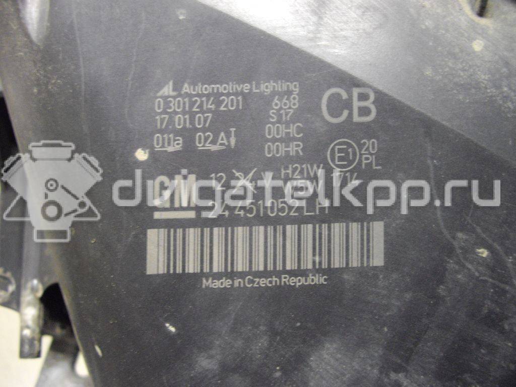 Фото Фара левая  93179910 для Opel Zafira {forloop.counter}}