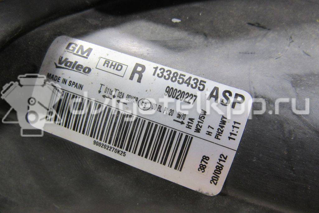 Фото Фара правая  95510690 для Opel Corsa {forloop.counter}}