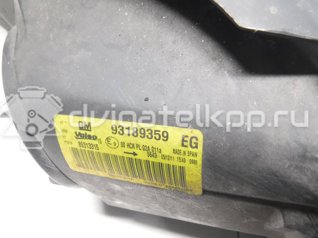 Фото Фара левая  93189359 для Opel Corsa {forloop.counter}}