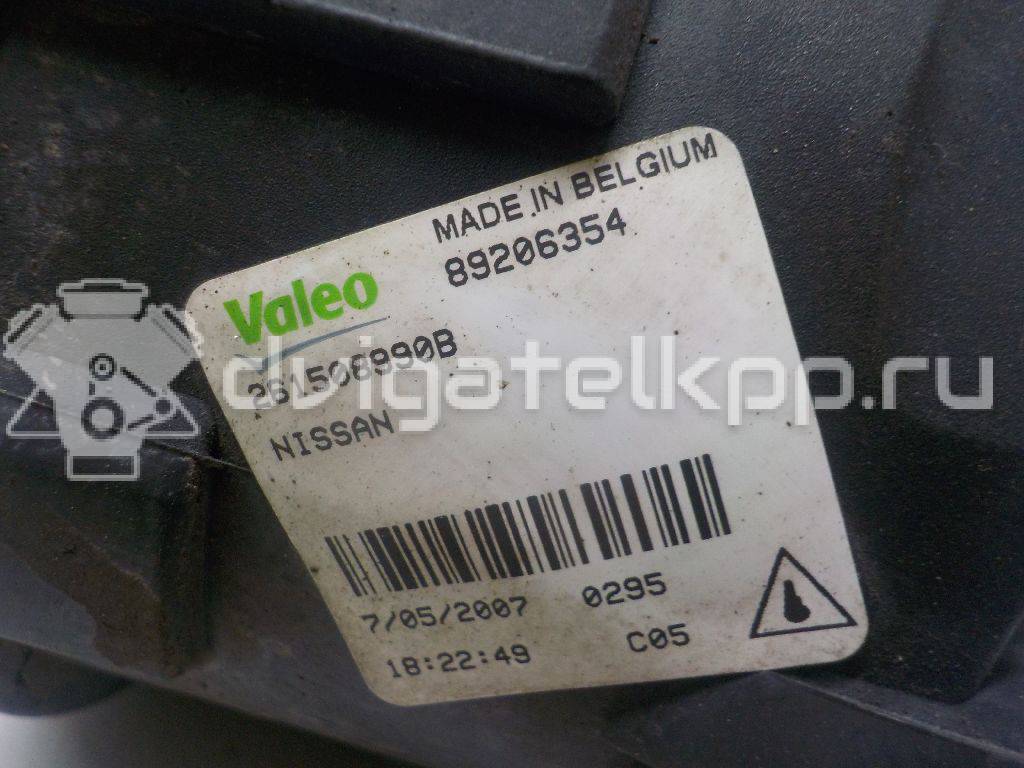 Фото Фара противотуманная  261508990b для Nissan Tiida / X-Trail / Note / Nv200 / Qashqai {forloop.counter}}