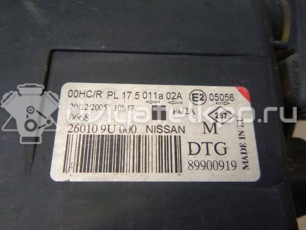 Фото Фара правая  260109u000 для Nissan Note {forloop.counter}}