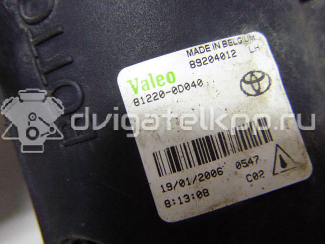 Фото Фара противотуманная левая  812200D040 для Lexus Rx / Is {forloop.counter}}