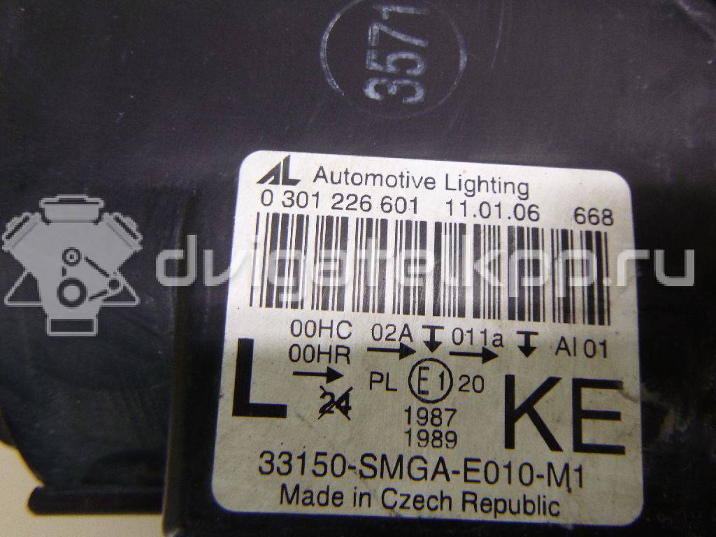 Фото Фара левая  33151smge01 для Honda Civic {forloop.counter}}