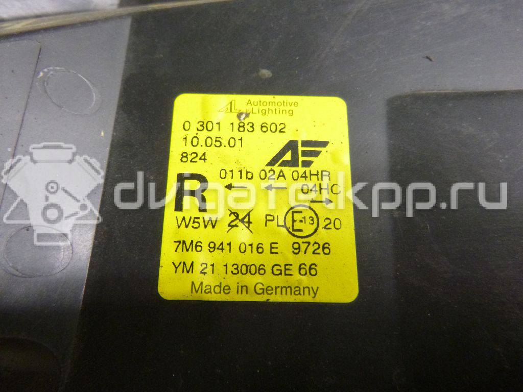 Фото Фара правая  ym2113006ge для Ford Galaxy {forloop.counter}}