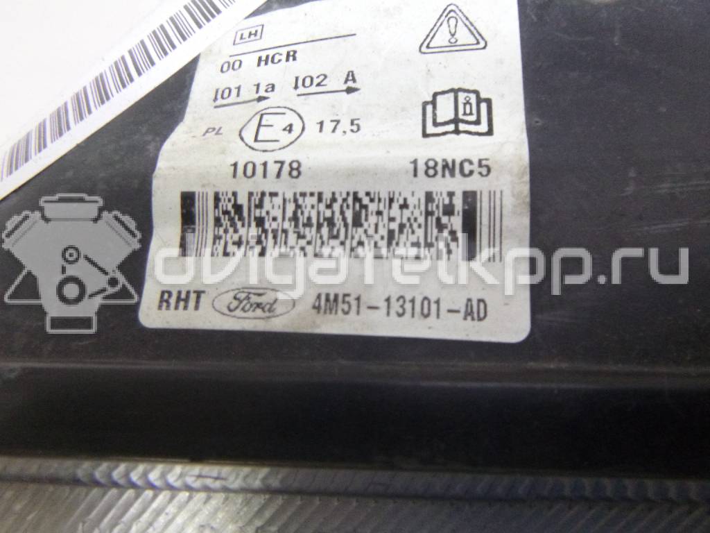 Фото Фара левая  4M5113101AD для Ford Focus {forloop.counter}}