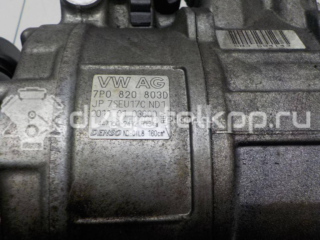 Фото Компрессор системы кондиционирования  7P0820803D для Volkswagen Phaeton 3D / Touareg {forloop.counter}}