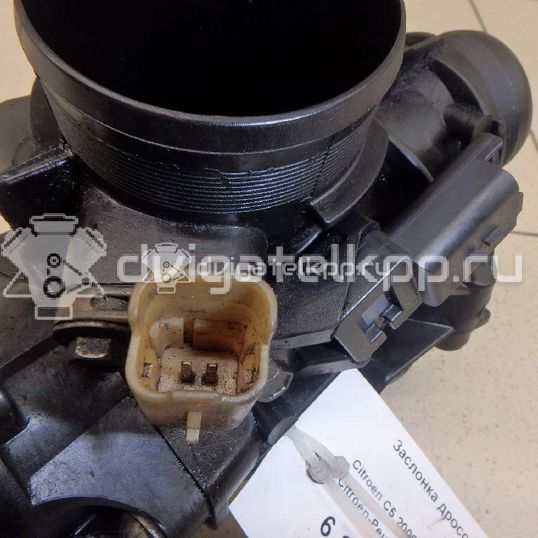 Фото Заслонка дроссельная электрическая для двигателя 9HZ (DV6TED4) для Citroen / Peugeot / Mini 90-109 л.с 16V 1.6 л Дизельное топливо 0345C2
