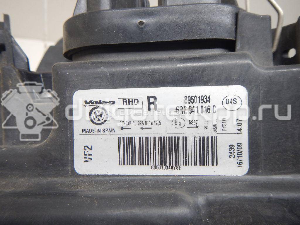 Фото Фара правая  6R2941016E для Volkswagen Polo / Jetta {forloop.counter}}
