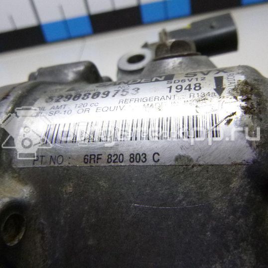 Фото Компрессор системы кондиционирования  6RF820803C для Volkswagen Load Up 121, 122, Bl1, Bl2 / Up 121, 122, Bl1, Bl2