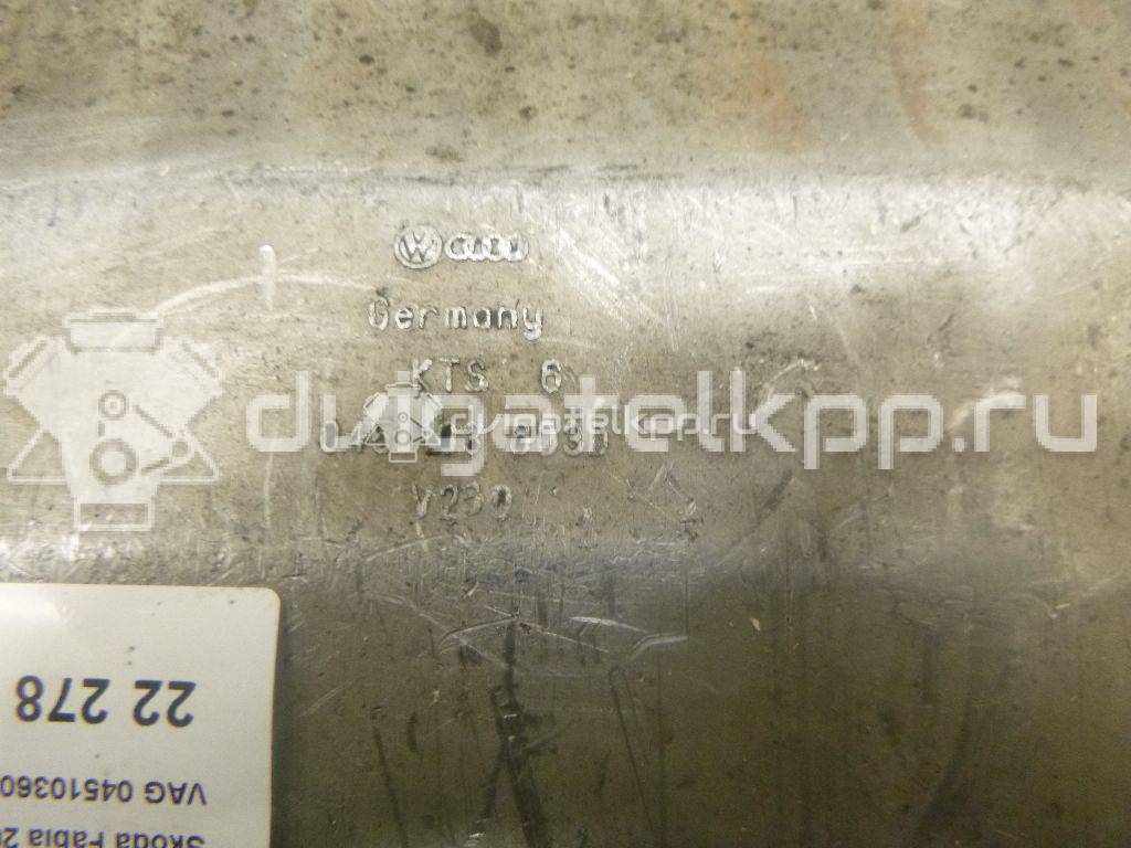 Фото Поддон масляный двигателя  045103601D для Volkswagen Fox 5Z1, 5Z3 / Polo {forloop.counter}}