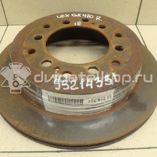 Фото Диск тормозной задний  42431-60270 для Toyota Caldina / Hilux / Land Cruiser