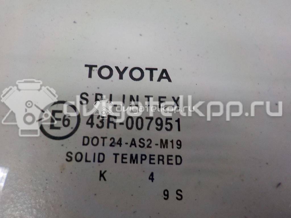 Фото Стекло двери передней правой  6810102110 для Toyota Corolla {forloop.counter}}