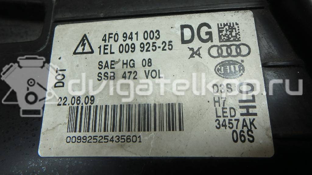 Фото Фара левая  4F0941029DG для Audi A6 {forloop.counter}}