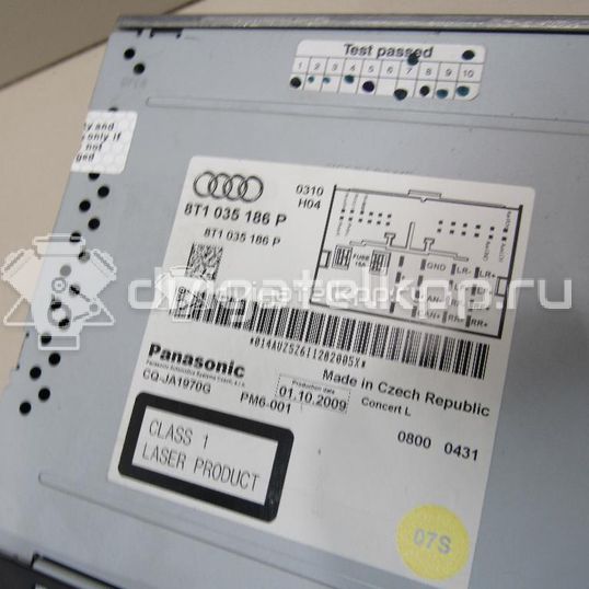 Фото Магнитола  8t1035186p для audi A4 [B8]