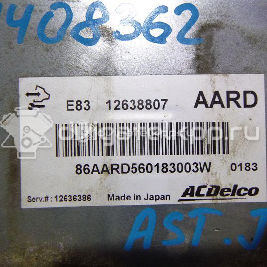 Фото Блок управления двигателем  12636386 для chevrolet Spark