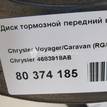 Фото Диск тормозной передний вентилируемый  4683918AB для Chrysler Voyager / Grand {forloop.counter}}