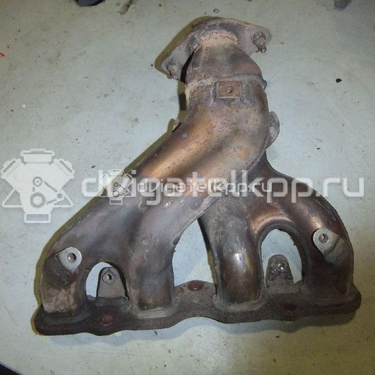 Фото Коллектор выпускной для двигателя 4B11 для Peugeot / Citroen / Mitsubishi 147-160 л.с 16V 2.0 л бензин 1555A412