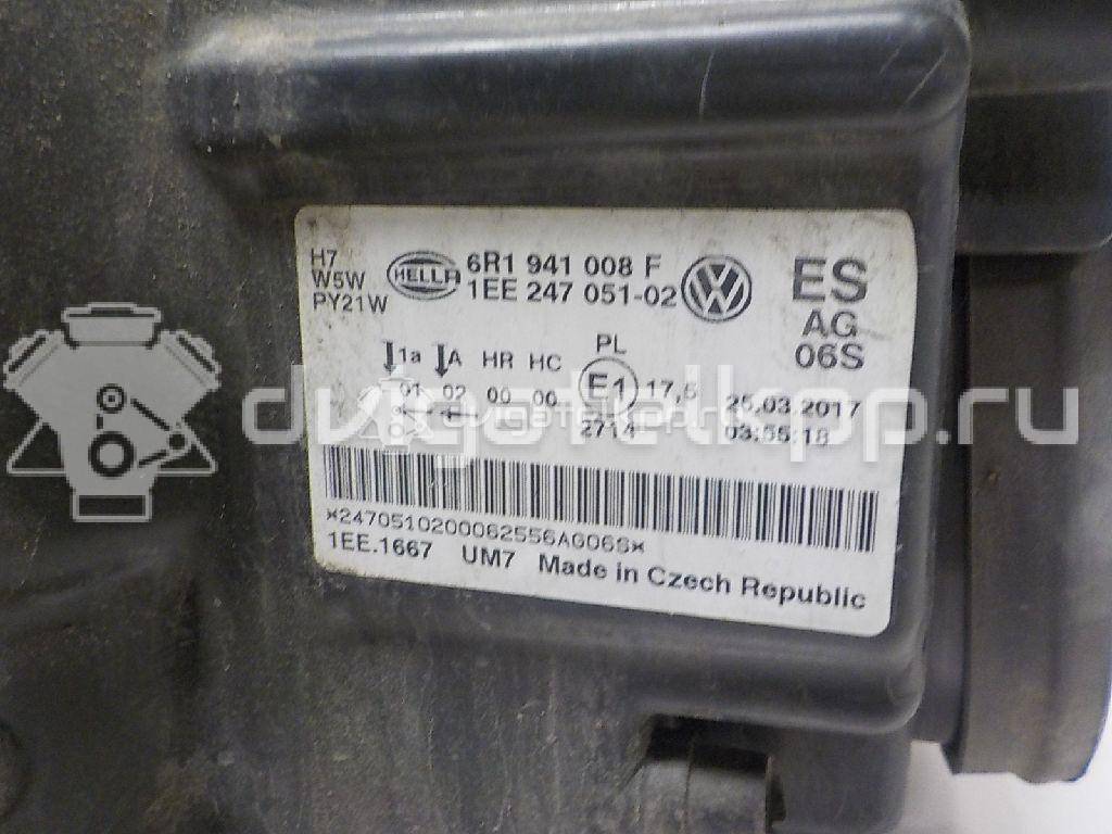 Фото Фара правая  6R1941008F для Volkswagen Polo / Jetta {forloop.counter}}