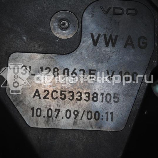 Фото Заслонка дроссельная электрическая  03L128063AF для Audi A4 / A6 / A3 / A5 / Tt