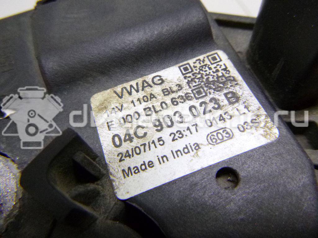 Фото Генератор  04C903023B для audi A3 [8V] {forloop.counter}}