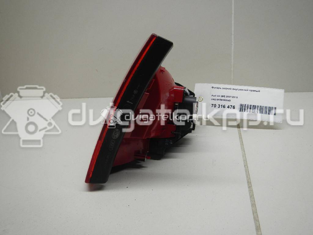 Фото Фонарь задний внутренний правый  8K5945094D для Audi A4 {forloop.counter}}