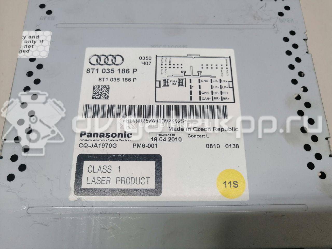 Фото Магнитола  8t1035186p для audi A4 [B8] {forloop.counter}}