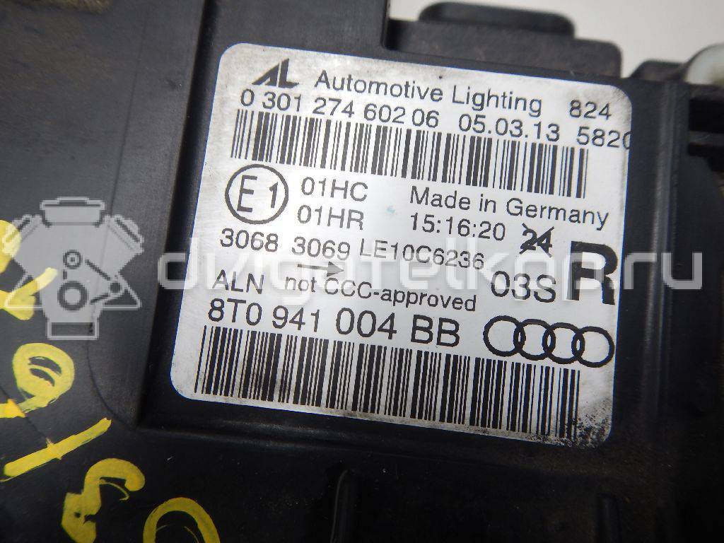 Фото Фара правая  8T0941004BB для Audi A5 {forloop.counter}}