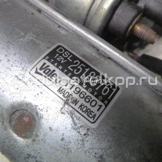 Фото Стартер  25183761 для Chevrolet Cruze / Orlando J309 / Captiva C100, C140