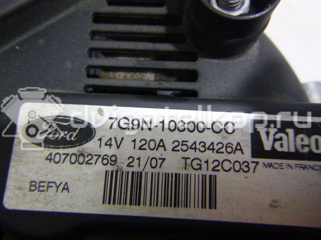 Фото Генератор  7G9N10300CC для Ford Fiesta / Focus / Tourneo / C-Max / Ka {forloop.counter}}