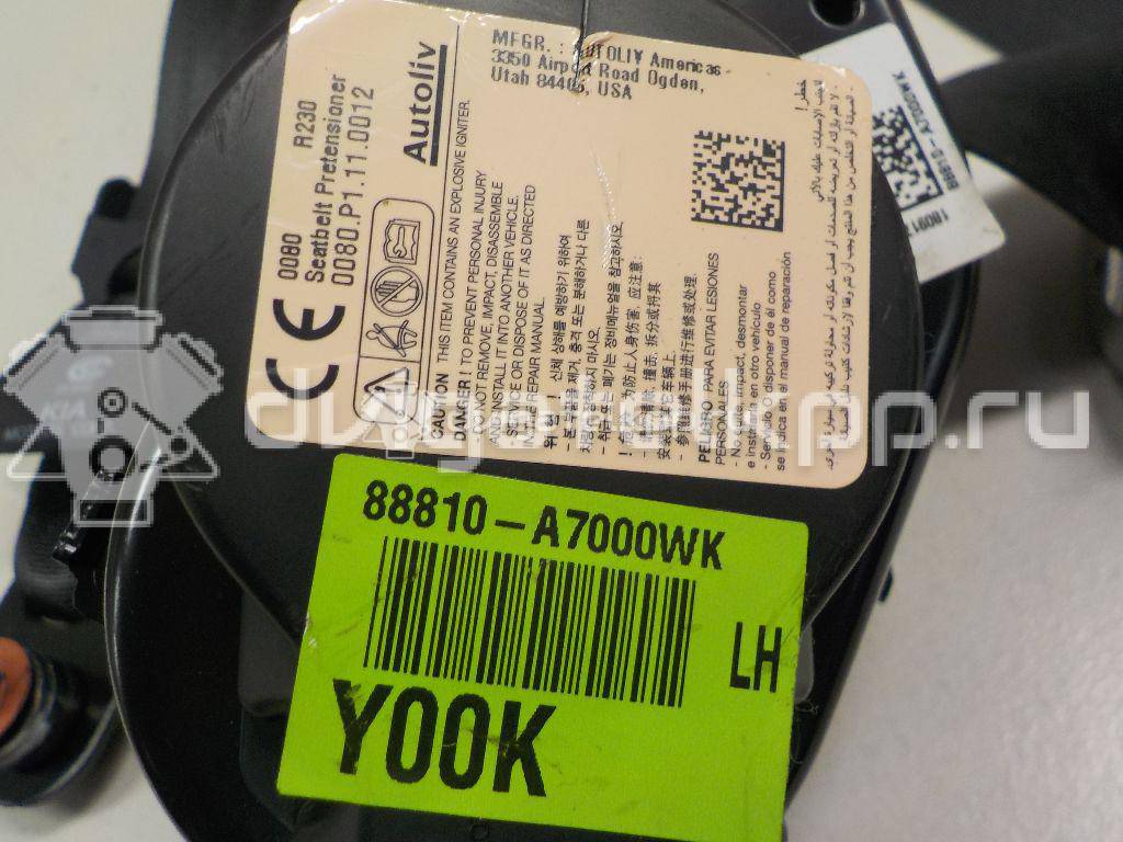 Фото Ремень безопасности с пиропатроном  88810A7000WK для kia Cerato {forloop.counter}}