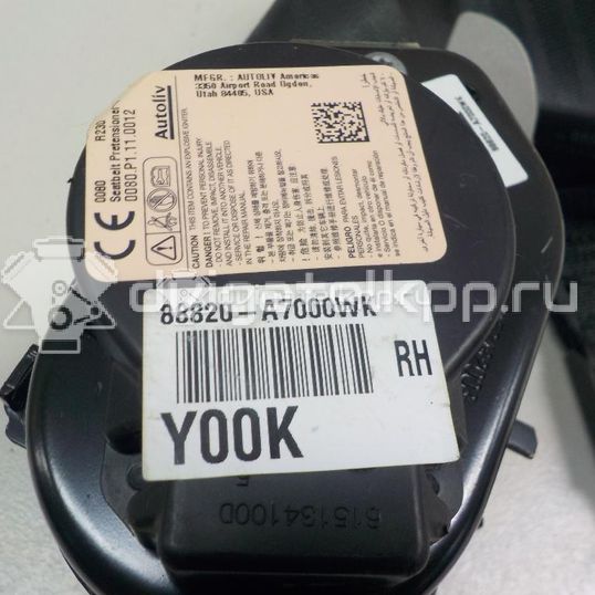 Фото Ремень безопасности с пиропатроном  88820A7000WK для kia Cerato