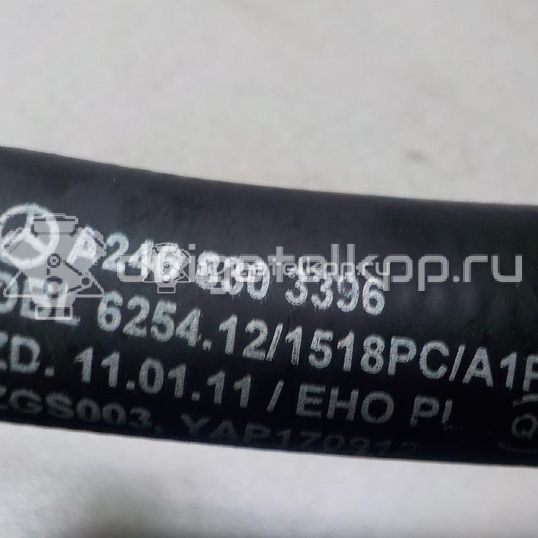 Фото Патрубок отопителя  2468303396 для mercedes benz C117 CLA