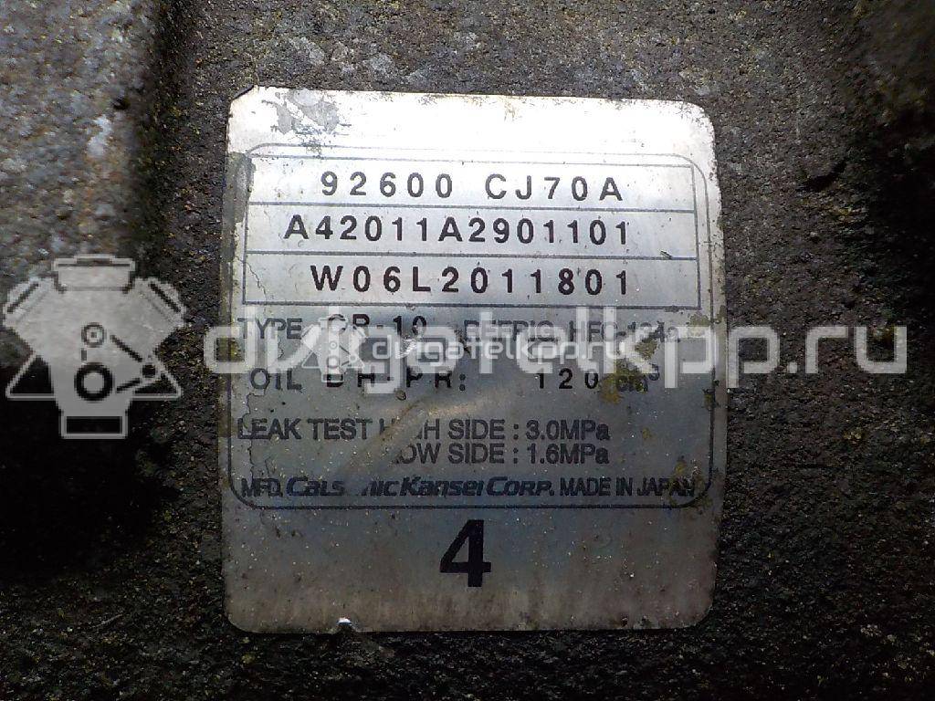 Фото Компрессор системы кондиционирования  92600CJ71B для Nissan Note / Tiida / Micra {forloop.counter}}