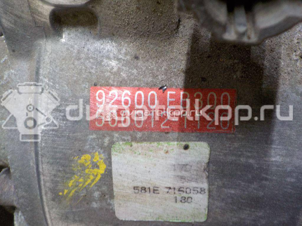 Фото Компрессор системы кондиционирования  92600EB300 для Nissan Nt400 Cabstar F24F / Cabstar / Np300 / Pathfinder / Murano {forloop.counter}}