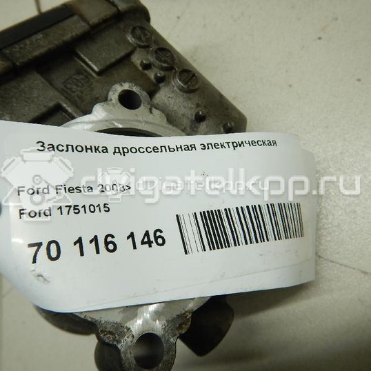 Фото Заслонка дроссельная электрическая  1751015 для Ford Fiesta / Focus / Tourneo / C-Max / Galaxy